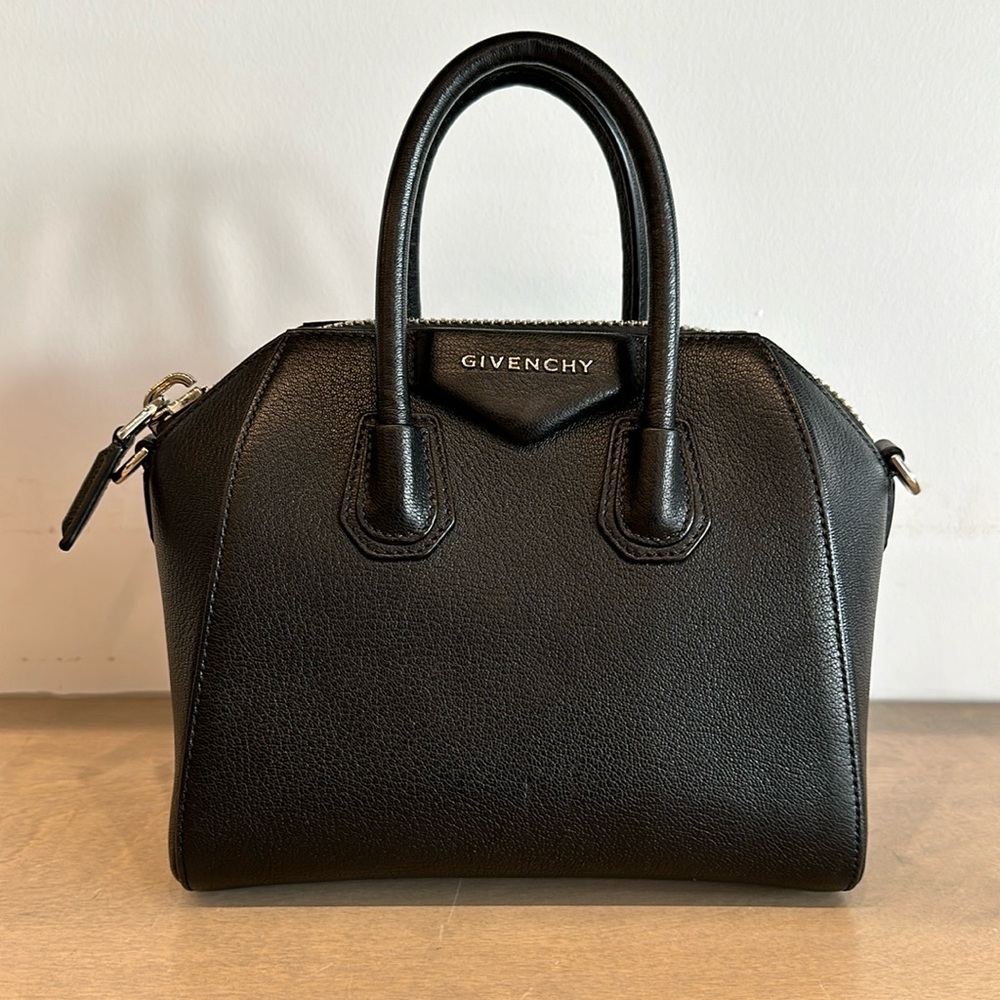 SOLD Givenchy Mini Antigona Top Handle Bag in Grained Leather